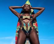summer women s african tribal print bathing suit high cut monokini one piece swimsuit backless swimwear.jpg from tribvle bathing