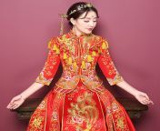ancient marriage costume the bride clothing gown traditional chinese wedding dress womens cheongsam embroidery phoenix red.jpg from chaina dres change