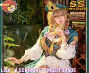 cocos ss game genshin impact lisa a sobriquet under shade cosplay costume game sobriquet under shade.jpg from ss lisa