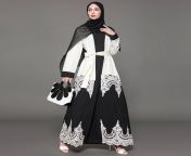 abaya islamic muslim clothes arabic women fashion robe kimono long dress saudi arabia dubai lace stitches.jpg from wasmo arab muslim