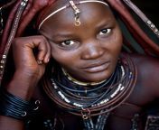 4 himba woman portrait matthieu rivart.jpg from himba tribe
