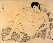 pan yuliang nu vers 1946 aware women artists artistes femmes jpeg from chinese nude art