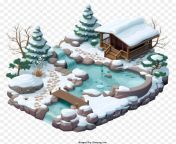 transparent hot spring outside spa snow village wooden cabin s peaceful snow covered village with wooden cabin an65b10631845e48 5550279717061002735422.jpg from village outside hot