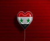 thumb2 i love syria 4k realistic balloons red wooden background asian countries.jpg from love syria