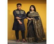 কাপল শাড়ি পাঞ্জাবি ডিজাইন কাপল শাড়ি পাঞ্জাবি সেট couple saree punjabi designs neotericit com 10.jpg from পিরিত পাঞ্জাবি