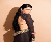 shruti haasan backless sheer saree hot actress salaar 5.jpg from actress sara bangx shruti hassan sex images com