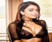 pooja hegde black bra hot sexy cleavage pose.jpg from pooj hegde nude fake actress sex xsex videos com