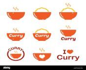 curry indian spicy food vector icons set color design resturant take away cooking idea 2c37401.jpg from icon kari