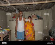 happy indian couple in traditional clothing in her house at village india 2bj6fgg.jpg from desi cpl husband wife home made at night