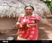 bhubaneswar india jul 15 2021 a vertical shot of a tribal woman holding a desi chicken in her hands in bhubaneswar india 2g9fmtm.jpg from desi village women o