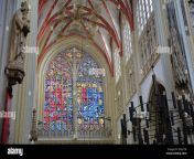 hertogenbosch netherlands april 1 2021 the gothic interior of st janskathedraal st johns cathedral with stained glass statues and ornaments 2fa517r.jpg from tranniese