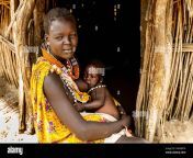 woman from the toposa tribe breastfeeding her baby eastern equatoria south sudan 2h6nw14.jpg from tribal woman breastfeeding her pet cat