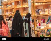 barcelona spain september 19 2021 muslim women wearing a burka traditional clothing worn by women in some islamic countries are shopping in a s 2h0tykk.jpg from hausa muslim burkha