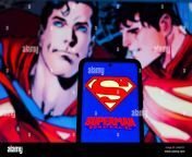 brazil 12th oct 2021 in this photo illustration the superman son of kal el logo seen displayed on a smartphone photo by rafael henriquesopa imagessipa usa credit sipa usaalamy live news 2h0hy57.jpg from sonofka lara