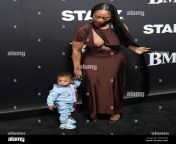 los angeles usa 05th jan 2023 r l arkeisha kash doll knight and son kashton prophet at the starz bmf season 2 premiere held at the tcl chinese theatre in hollywood ca on thursday january 5 2023 photo by sthanlee b miradorsipa usa credit sipa usaalamy live news 2m6x648.jpg from nip sli