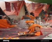 sadhus in front of a tent for editorial use only allahabad kumbh mela worlds largest religious gathering uttar pradesh india 2mp5hhg.jpg from sadhu baba temting to house wife bpindian very long hair sexhantarr movi sexpakistan peshawar mobil sexindian aunty big boobs sucked and kissed giving blow