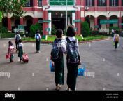 myanmar school children go to their first day of class at a school in yangon myanmar friday june 1 2012 friday is the first day of school for all of districts in the country ap photokhin maung win 2n9p48a.jpg from myanmar all school Ã¡Â€Â•