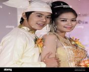 myanmar models present a wedding dress created by myanmar designers during wedding fair at park royal hotel in yangon myanmar sunday sept 18 2011 ap photokhin maung win 2nb7a6h.jpg from myanmar á€™á€½á€”á€»â€‹á€™á€¬