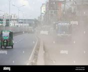 severe dust pollution adds to commuters woes on the road at jatrabari in dhaka bangladesh july 5 2023 dust pollution reaches an alarming stage in dhaka and many deaths as well as several million cases of illness occur every year due to the poor air quality dhaka has long been grappling with air pollution issues its air quality usually turns unhealthy during winter and improves during monsoon with the advent of winter the citys air quality starts deteriorating sharply due to the massive discharge of pollutant particles from construction works rundown roads brick kilns and other sou 2rax6a4.jpg from jatrabari dhaka call phone number