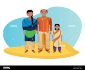 indian asian oriental culture cartoon wbf4ab.jpg from father daughter family members indian