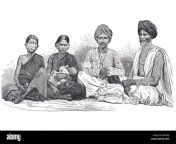 indian domestic servant family traditional national local costume amh85j.jpg from indian village servant a