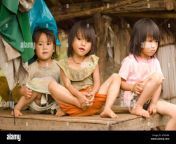 children sitting in the hmong village baan pha nok kok doi inthanon at4a9m.jpg from naked hmong kids