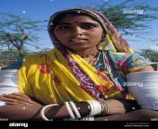 woman with traditional bangles bishnoi village india a3mx15.jpg from indian village bangle body