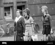 seventies black and white photo people two young girls pullover miniskirt ba3y01.jpg from young 16 yrs 60