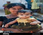 young south indian mother and baby andhra pradesh india bgdxm0.jpg from south indian mother son very