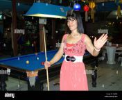 thai prostitute playing pool in a gogo bar chiang mai thailand c6jr8r.jpg from thai gogo bar