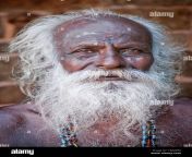 elderly sadhu man with a white beard and hair karaikudi tamil nadu cragpm.jpg from tamil peeingian old man 16 age sexian sex video at imo video call