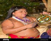 woman of the native indian embera tribe embera village panama c1kgtb.jpg from bbw village