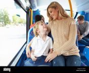 mother and son going to school on bus together e3k3p7.jpg from public bus mom and son sex hd videondia purano nai