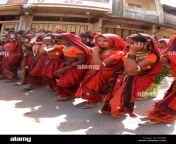 the dance of holy festival district vadodara gujarat india f3gjpj.jpg from hero bathing naach