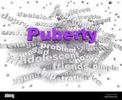 3d image puberty word cloud concept f13fpm.jpg from puberty 3d