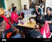 indian patrons at local bar georgetown penang malaysia h650kw.jpg from hd mp4 indian bar dan