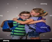back to school illustration brother and sister hafrrx.jpg from school to come sister brother