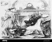 illustration of a maid speaking with the elderly owner of the house hhejky.jpg from maid with house owner
