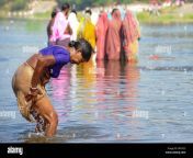ritual bathing in the waters during baneshwar mela hry3c3.jpg from indian malayali bathing