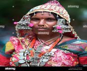 portrait of woman with traditional jewelry vanjara tribe maharashtra h32r3d.jpg from indian lambada sex