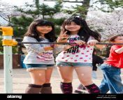 japan shukugawa two pre teen japanese girls in t shirts and cut down j6xrwm.jpg from www japan young