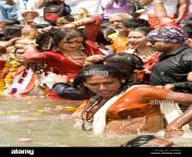 transgender bathing in kshipra river madhya pradesh india asia j15hn3.jpg from hijra holy bath home