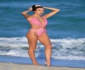 sophia culpo in a pink swimsuit on the beach in miami 12 19 2020 6.jpg from sophia culpo sexy 1