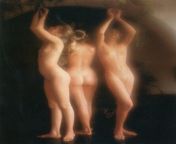 the three nymphs ramatuelle 1988 sml.jpg from david hamilton nude art