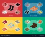shoes concept 3d banner set isometric view vector 30728953.jpg from 30728953 jpg
