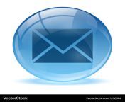 blue abstract 3d mail icon vector 1256508.jpg from 3d mail
