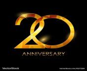 template 20 years anniversary congratulations vector 15217289.jpg from 20yers