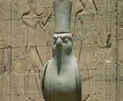 statue temple horus egypt idfu jpgw300h169ccrop from www horus and man xxx horos