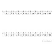 number line 1 20.png from 20 free