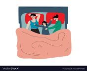 mother father and daughter sleeping together vector 26948400.jpg from com sleeping daughter father fuckাব